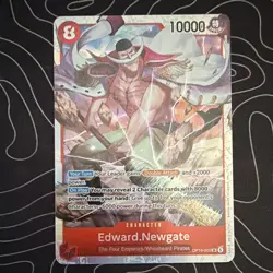 Bandai One Piece Edward Newgate Special Foil OP16-003 English 10000 - Image 1