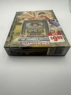 ONE PIECE CCG The Quest Begins Starter Bandai 2005 New Sealed - Image 4