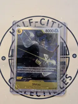 SR Shiryu OP16-108 The Time of Battle One Piece NM - Image 1