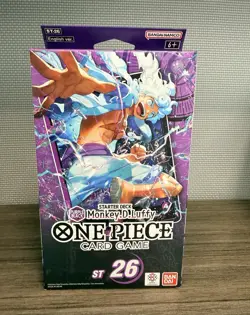 One Piece ST-26 Monkey D. Luffy Starter Deck English w/ OP-11 booster pack - Image 1