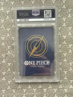 2025 One Piece OP11 EN Manga Alternate Art #118 Monkey D. Luffy PSA 10 GEM MINT - Image 2