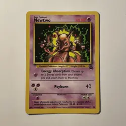Pokemon Mewtwo Wotc Promo 14/53 Regular Promo 70 HP Basic English Card - Image 1