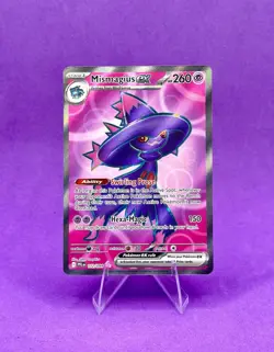 Mismagius ex 112/094 Phantasmal Flames ME02 NM Pokemon Card - Image 1