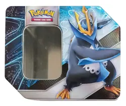 EMPTY Pokemon TCG Empoleon/Tyranitar Collectible Tin Trading Card Game NO PACKS - Image 1