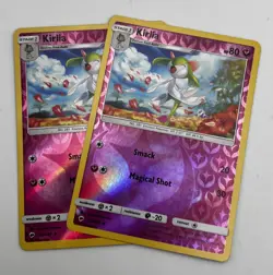 Kirlia 92/147 Reverse Holo 2x Pokemon Card 2017 Burning Shadows LP x2 - Image 1