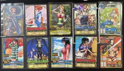 One Piece Onepy Berry Match Bulk Lot Nami Robin - Set of 10 Cards - Image 1