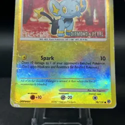 Shinx 98/130 Diamond & Pearl Stamp Reverse Holo Pokemon Card - Image 3