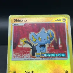 Shinx 98/130 Diamond & Pearl Stamp Reverse Holo Pokemon Card - Image 5