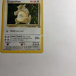 Pokemon Kangaskhan Jungle Holo Card 5/64 Unlimited Rare - LP/DMG - Image 5