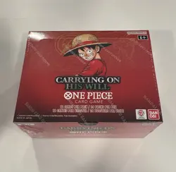 SEALED Bandai One Piece Card Game OP-13 Carrying On His Will English Booster Box - Image 1
