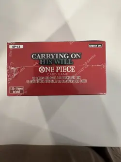 SEALED Bandai One Piece Card Game OP-13 Carrying On His Will English Booster Box - Image 4