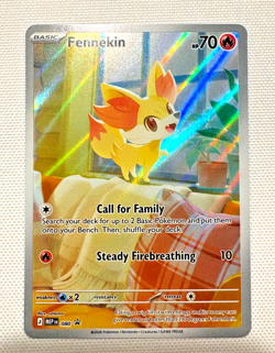 Fennekin 080 NM – Chaos Rising Black Star Promo Pokemon Card - Image 1