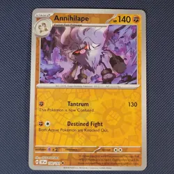 Annihilape 100/191 - Surging Sparks - Uncommon Reverse Holo Pokemon Card - NM - Image 1