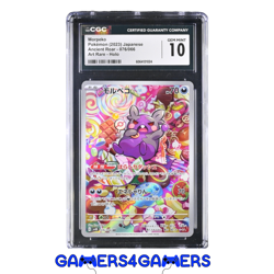 CGC 10 Morpeko 076/066 Ancient Roar Japanese Art Rare graded psa slab jpn card - Image 1