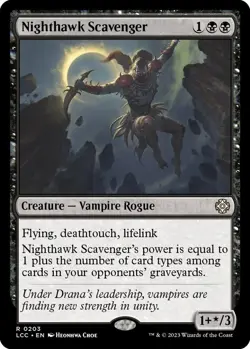 Nighthawk Scavenger 203 Commander: The Lost Caverns of Ixalan NM - Image 1