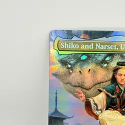 Magic Foundations Shiko and Narset Unified 0007 Mythic Rare Foil Borderless MTG - Image 4