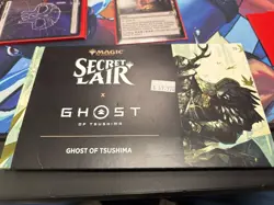Magic The Gathering Secret Lair x Playstation Ghost of Tsushima NON FOIL Sealed - Image 1