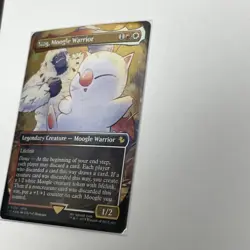 Mog, Moogle Warrior (Borderless) (Chocobo Track Foil) Final Fantasy FIC MTG - Image 5