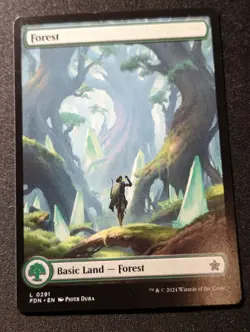 Forest - Full Art - FDN - MTG - EN - NM - 0291 - Image 1