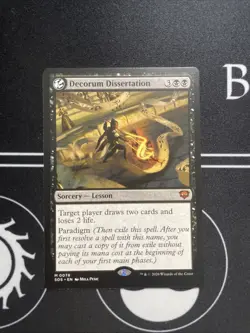 Decorum Dissertation Secrets of Strixhaven Regular. MTG. Magic The Gathering - Image 1