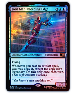 Iron Man, Bleeding Edge - Foil Commander: Marvel Super Heroes - Image 1