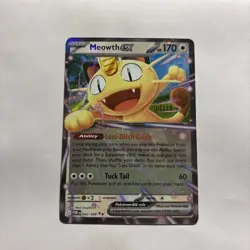 Pokemon Meowth EX Full Art Holo Card 062/088 Perfect Order - Image 1