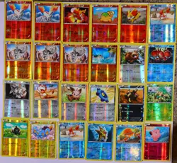 Pokemon Card Lot 30x Mixed Common Reverse Holos NM Generations Clefairy XY - Image 1