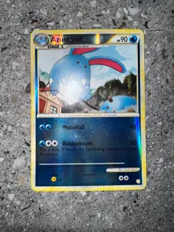 Pokemon TCG Cards Azumarill 2/123 HGSS Reverse Holo Rare EXC-NM - Image 3