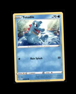 Totodile 055/264 Common Fusion Strike Pokemon Lightly Played - Image 1