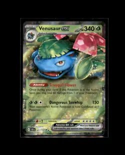 Venusaur ex 1/142 Double Rare Stellar Crown Pokemon Holo Lightly Played - Image 1
