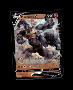 Machamp V 072/189 Holo V Rare Astral Radiance Pokemon Holo Lightly Played - Image 1