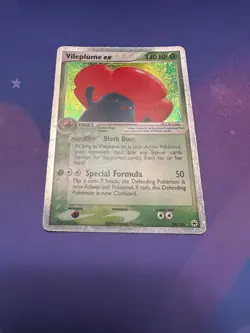 Pokemon Vileplume ex - 100/101 Hidden Legends 140 hp Holo - MP ENGLISH - Image 1