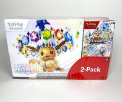 Pokemon Prismatic Evolutions ETB + Booster 2-Pack (Costco Exclusive) SEALED - Image 1
