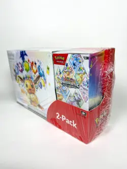 Pokemon Prismatic Evolutions ETB + Booster 2-Pack (Costco Exclusive) SEALED - Image 3