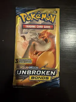 Pokemon 2019 Unbroken Bonds 3 Card Booster pack (1 of 4) - Image 3