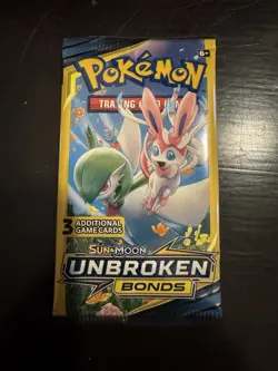 Pokemon 2019 Unbroken Bonds 3 Card Booster pack (1 of 4) - Image 4