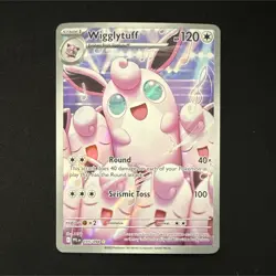 Pokemon TCG Wigglytuff 105/094 Me02 Phantasmal Flames Illus Rare Full Art Holo - Image 1