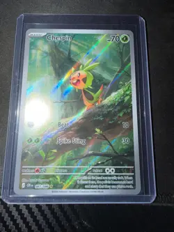 Chespin 087/086 Illustration Rare Chaos Rising Pokemon TCG NM - Image 1
