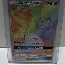 The Pokemon Company Charizard GX 150/147 Burning Shadows Rainbow Holo FA Eng - Image 1