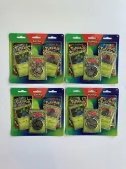 Pokemon TCG Phantasmal Flames Mega Evolution Vileplume Lot Of 4 Blister 2 Packs - Image 1