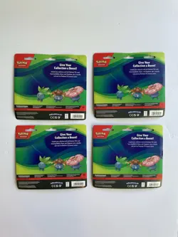 Pokemon TCG Phantasmal Flames Mega Evolution Vileplume Lot Of 4 Blister 2 Packs - Image 2