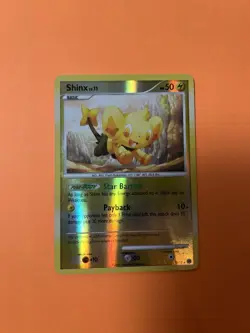 Pokemon TCG Shinx SH12 Arceus Reverse Holo Shiny Holo Rare English Card LP-MP - Image 1