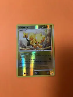 Pokemon TCG Shinx SH12 Arceus Reverse Holo Shiny Holo Rare English Card LP-MP - Image 2
