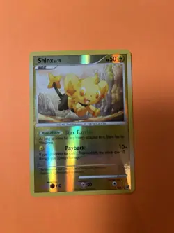 Pokemon TCG Shinx SH12 Arceus Reverse Holo Shiny Holo Rare English Card LP-MP - Image 3