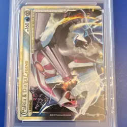 Pokemon Palkia & Dialga LEGEND (Top) 101/102 Triumphant Holo English 2010 160HP - Image 1