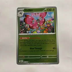 Vivillon 009/088 (Reverse Holo)- Pokemon Tcg Me03: Perfect Order - Image 1