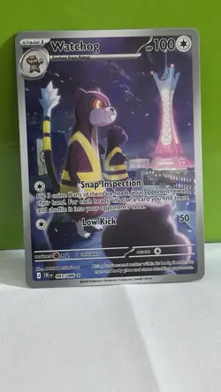 Pokemon TCG Watchog IR 097/086 Chaos Rising Illustration Rare FuLL Art NM - Image 1