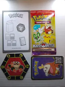 Pokemon Mcdonald's 2023 Match Battle pack Clawf A Sealed - Image 1
