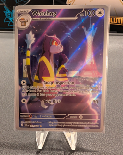 Pokemon TCG Watchog 097/086 Chaos Rising Illustration Rare Holo EN 2026 - Image 1