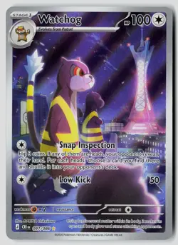 Watchog 097/086 Holo Illustration Rare Chaos Rising Pokemon Near Mint - Image 1